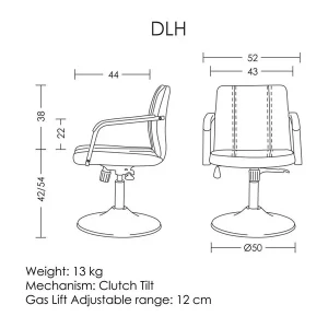 صندلی کانتر/ آرایشگاهی آرتمن مدل DLH 662