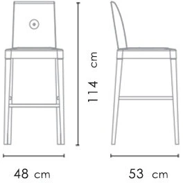 صندلی کانتر نظری پونته کد F210B