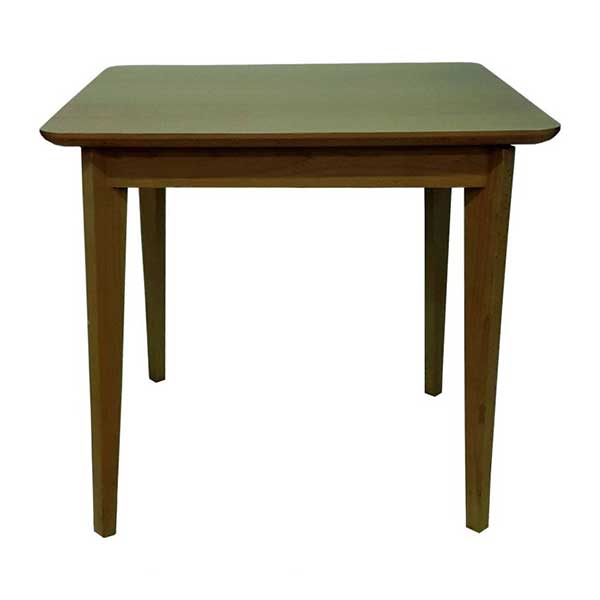 میز مربع نظری مدل ساین تمام چوب