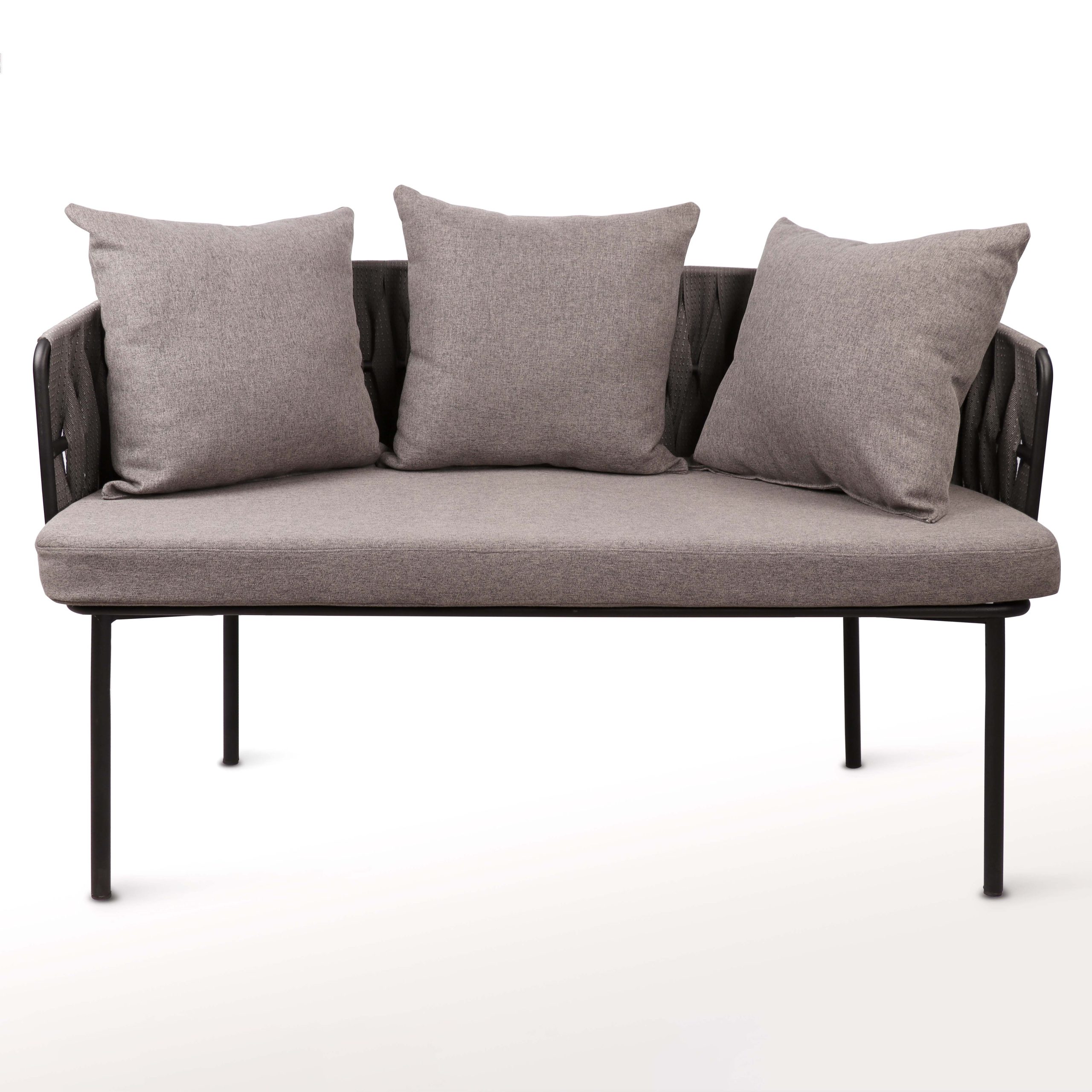 صندلی مبلی کنزی دسته کنفی دو نفره | تولید مبلمان کافی شاپ | تولید صندلی رستوران | نگین هوم