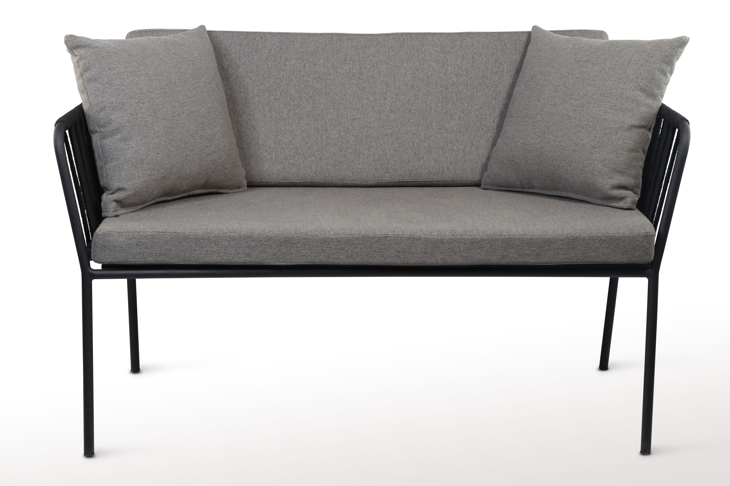 صندلی مبلی لیمون دسته کنفی دونفره | تولید مبلمان کافی شاپ | تولید صندلی رستوران | نگین هوم