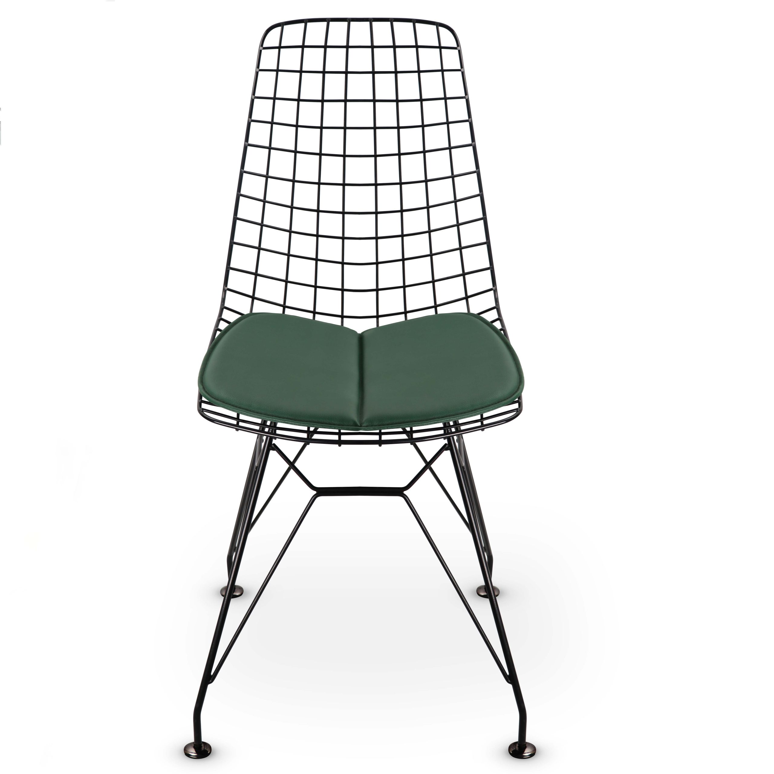 صندلي بوستون پايه فلزي | تولید مبلمان کافی شاپ | تولید صندلی رستوران | نگین هوم