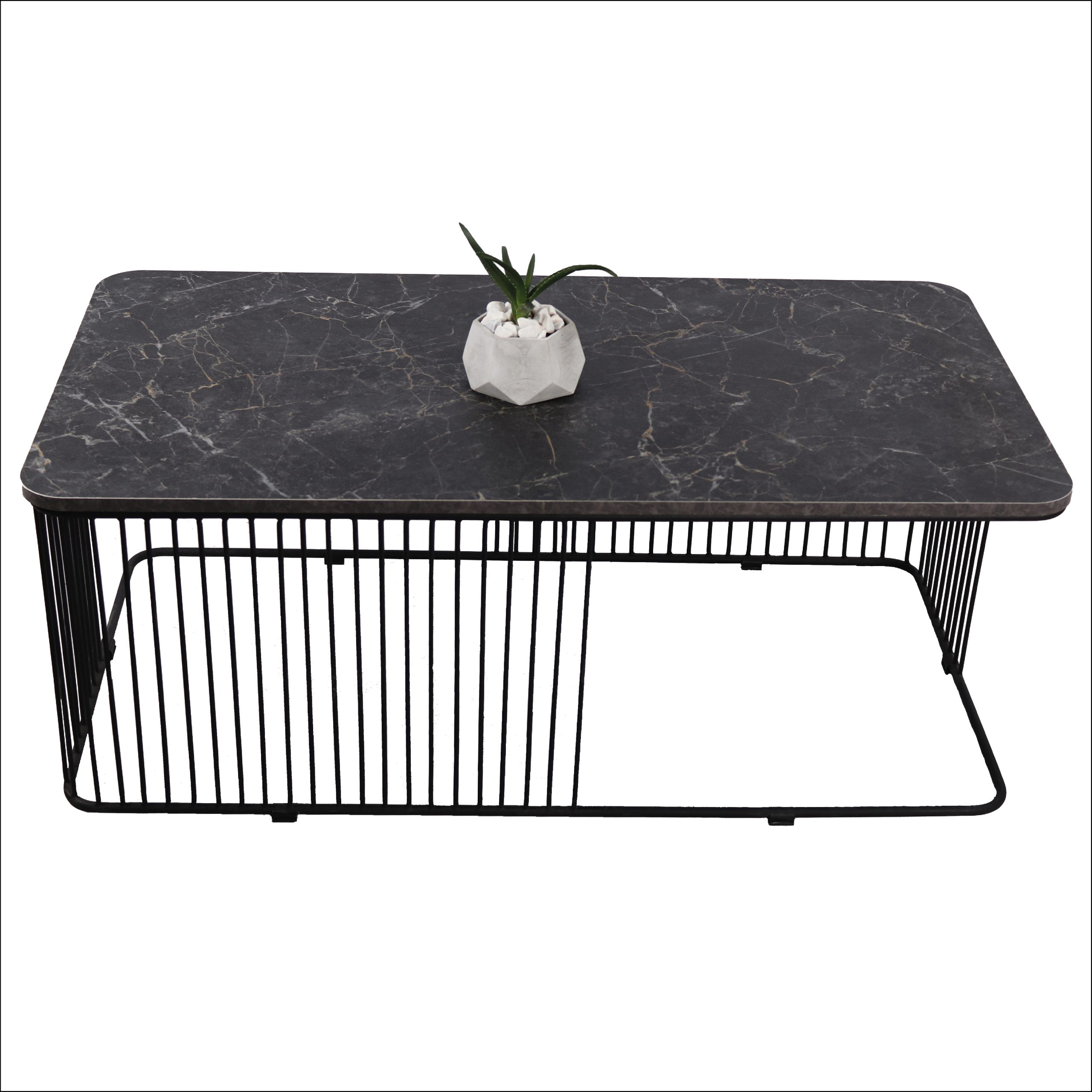 میز جلو مبلی مستطیل نگین | تولید مبلمان کافی شاپ | تولید صندلی رستوران | نگین هوم